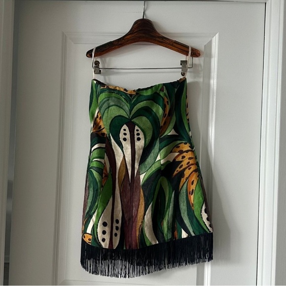 Farm Rio Green Coconut Tree Flow Top - Picture 2 of 8